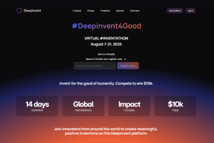 deepinvent4good-inventathon:-streamlining-innovation-for-humanity-worldwide
